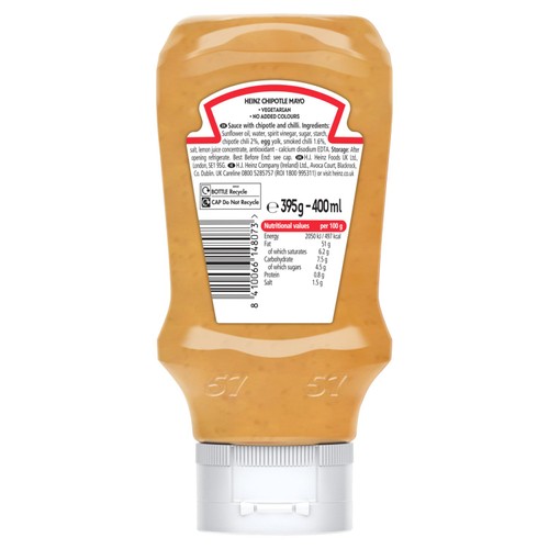 Heinz Smoky Chipotle Mayo 400ml thumbnail 3