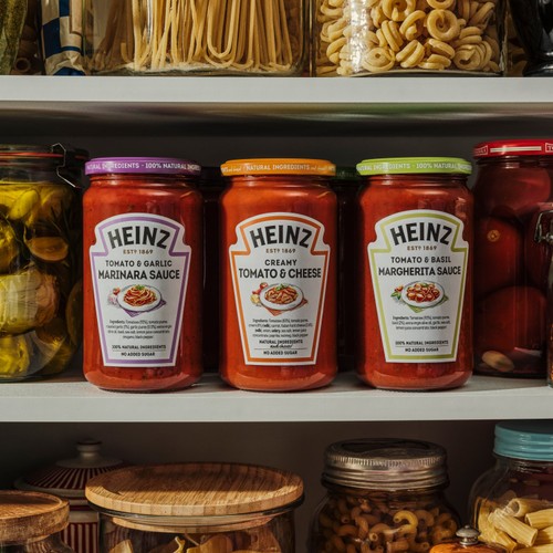 Heinz Tomato And Basil Margherita Pasta Sauce 490g thumbnail 2