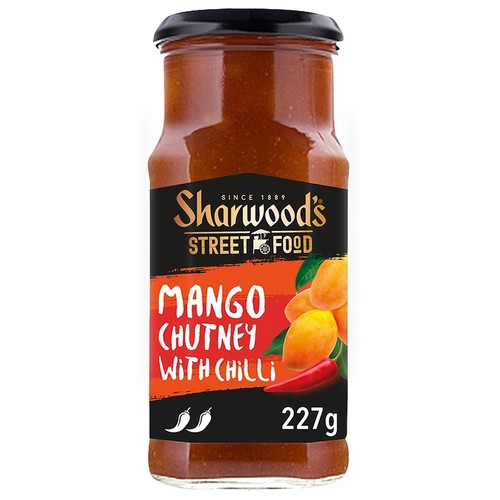 Sharwood's Street Food Mango Chutney With Chilli 227g