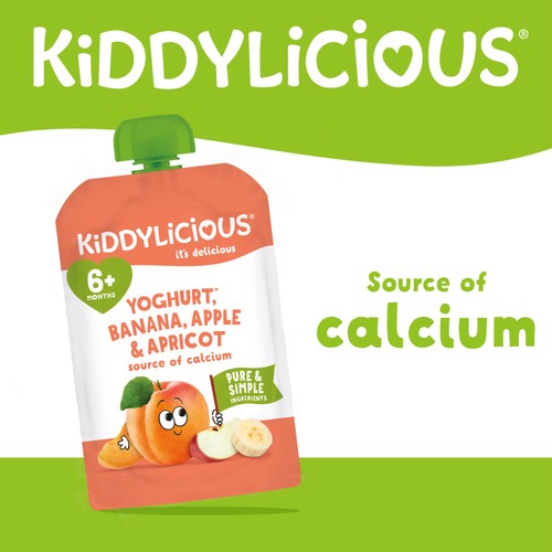 Kiddylicious Yogurt Apricot 100g thumbnail 2