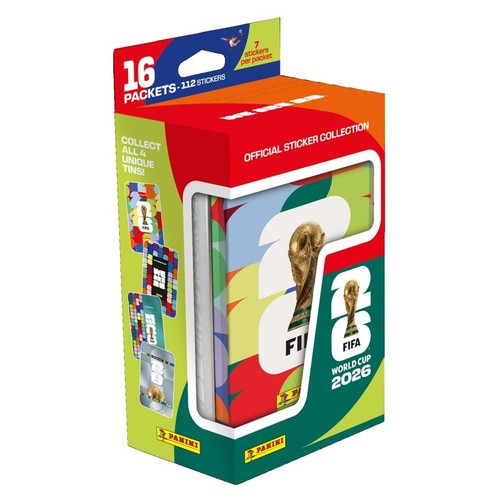 World Cup 26 Panini Stickers Classic Tin