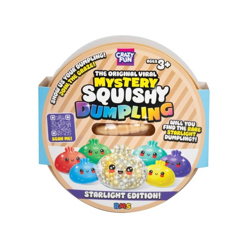 Crazy Fun Shimmering Starlight Edition Squishy Dumpling Toy