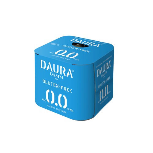 Daura Damm Gluten Free Beer 0.0% 4 x 330ml