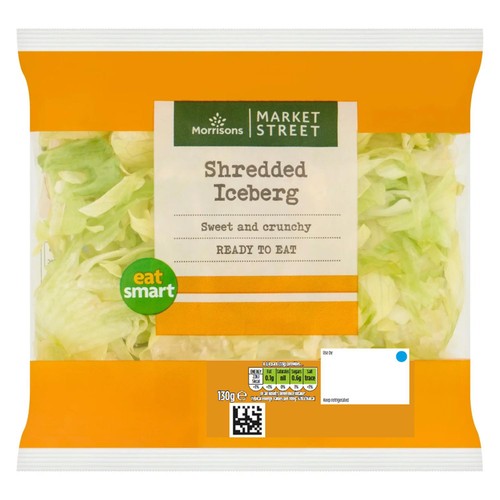 Morrisons Shredded Iceberg Lettuce 130g