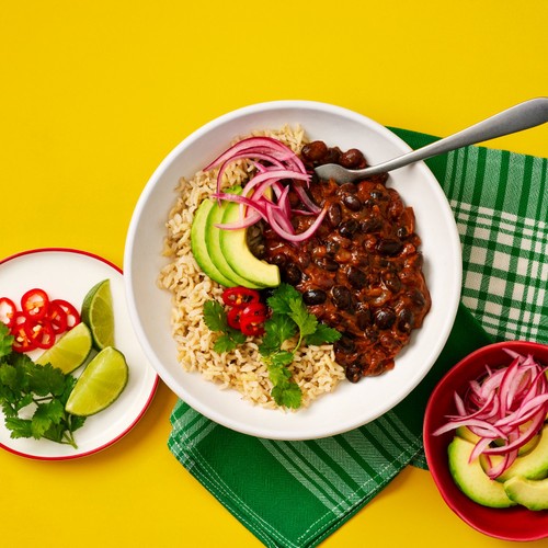 Heinz Chilli Black Beans Microwave Pouch thumbnail 3