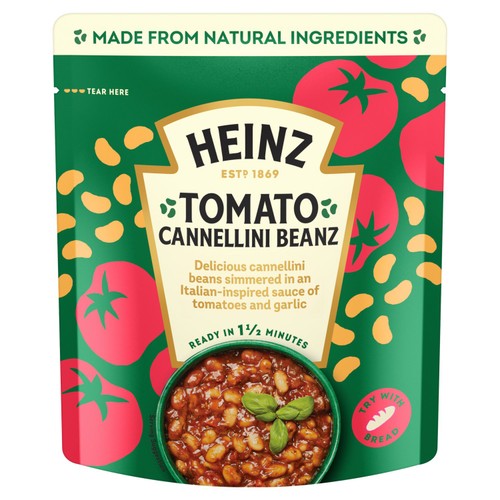 Heinz Tomato Cannellini Beans M/Wave Pouch thumbnail 2