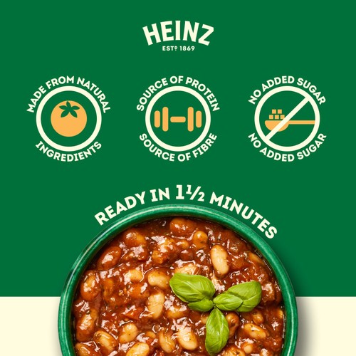 Heinz Tomato Cannellini Beans M/Wave Pouch thumbnail 5