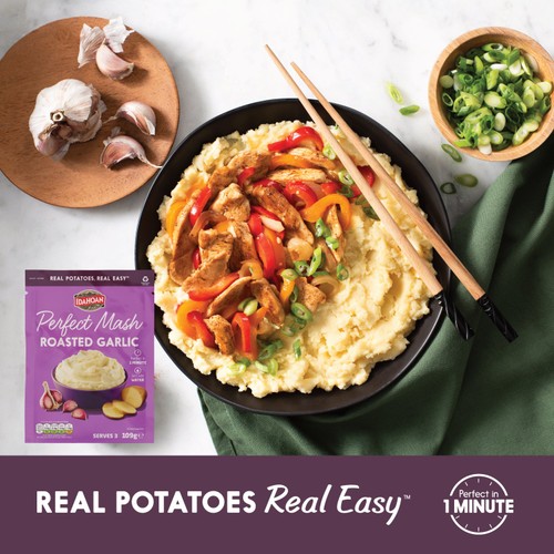 Idahoan Perfect Mash Roasted Garlic (109g) thumbnail 4