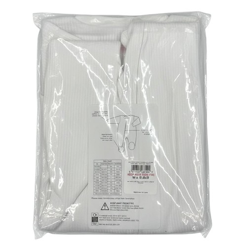 Nutmeg 12-18 Months White Zipped Sleepsuits  thumbnail 2