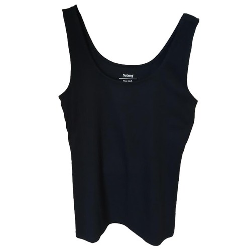 Nutmeg Ladies Size 24 Black Vest