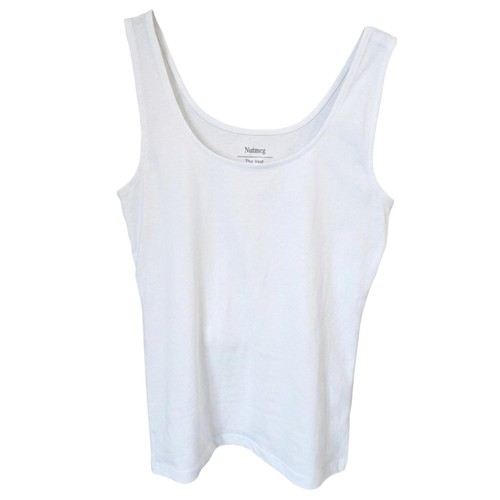 Nutmeg Ladies Size 16 White Vest