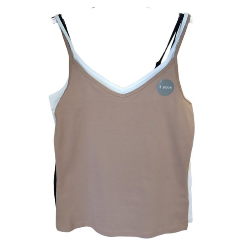 Nutmeg Ladies Size 14 3 Pack Nude Cami