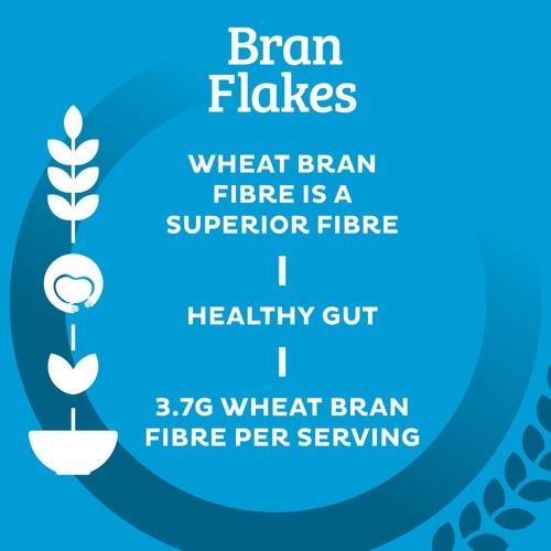 Kellogg's Bran Flakes Breakfast Cereal  thumbnail 4