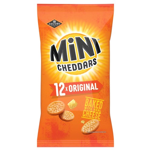 Jacob's Mini Cheddars Original Multipack Baked Snacks thumbnail 3