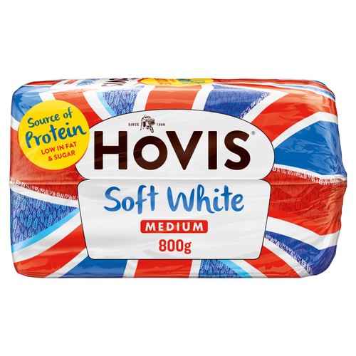 Hovis Medium Sliced Soft White Bread