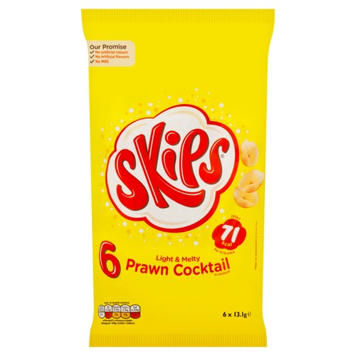 Skips Prawn Cocktail Multipack Crisps thumbnail 3