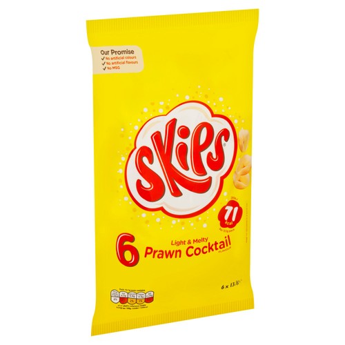 Skips Prawn Cocktail Multipack Crisps thumbnail 5