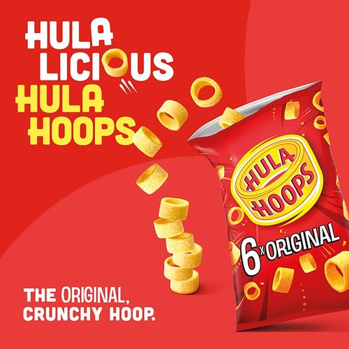 Hula Hoops Original Multipack Crisps Snacks thumbnail 2