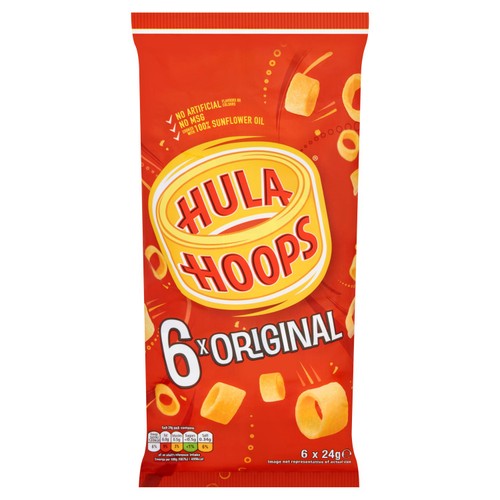 Hula Hoops Original Multipack Crisps Snacks thumbnail 3