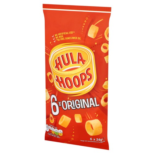 Hula Hoops Original Multipack Crisps Snacks thumbnail 4