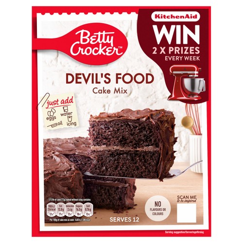 Betty Crocker Devil's Food Chocolate Cake Mix