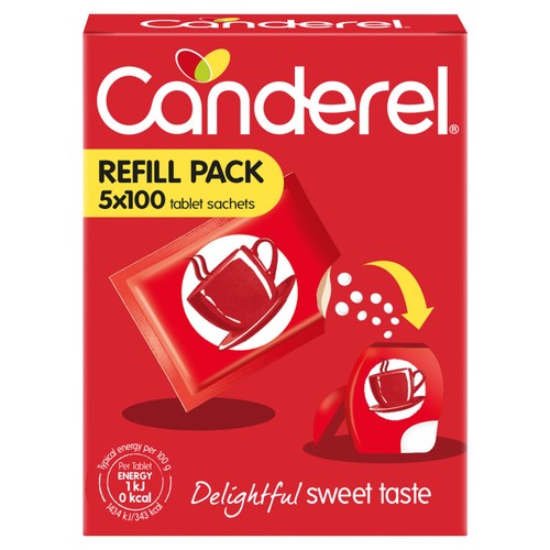 Canderel Original Low Calorie Sweetener Tablets Refill thumbnail 2