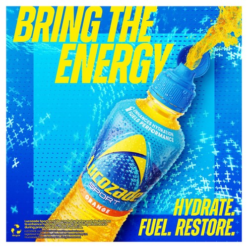 Lucozade Sport Drink Orange thumbnail 2