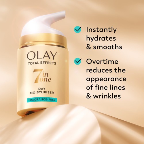 Olay Total Effects Anti-Ageing 7-in-1 Fragrance Free Moisturiser thumbnail 2