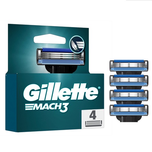 Gillette Mach 3 Razor Blades thumbnail 4