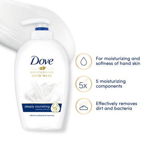 Dove Liquid Moisturising Cream Handwash for Soft & Smooth Hands thumbnail 4