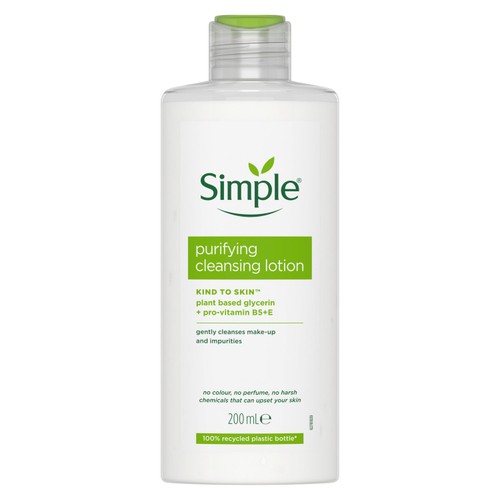 Simple Kind To Skin Purifying Cleansing Lotion