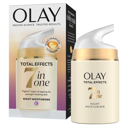 Olay Total Effects Anti-Ageing 7-in-1 Night Firming Moisturiser thumbnail 7