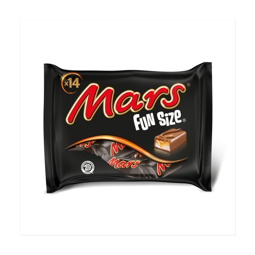 Mars Caramel, Nougat & Milk Chocolate Funsize Snack Bars Multipack