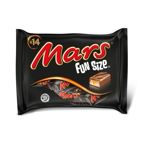 Mars Caramel, Nougat & Milk Chocolate Funsize Snack Bars Multipack thumbnail 2