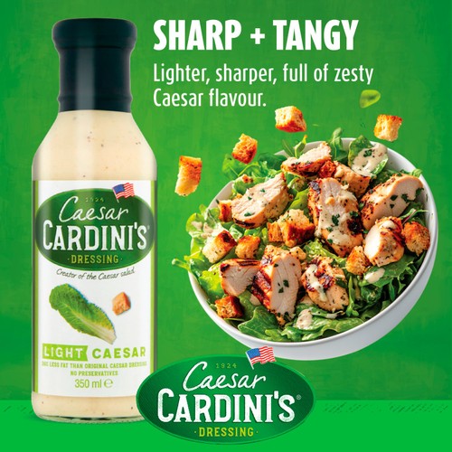 Cardini's Light Caesar Salad Dressing thumbnail 2