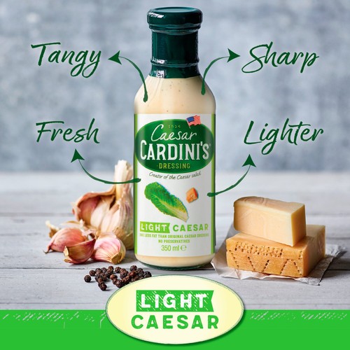 Cardini's Light Caesar Salad Dressing thumbnail 3