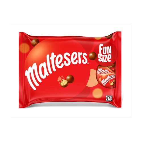 Maltesers Milk Chocolate & Honeycomb 11 Funsize Snack Bags Fairtrade thumbnail 2