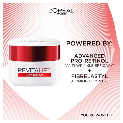 L'Oreal Paris Revitalift Anti-Ageing & Firming Day Cream with Retinol thumbnail 2