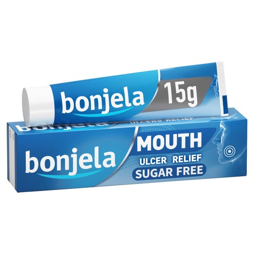 Bonjela Adult Mouth Ulcer Pain Relief Sugar Free Gel