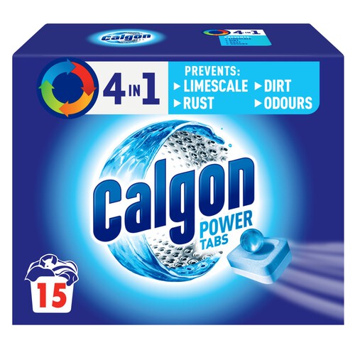 Calgon 4-in-1 Washing Machine Water Softener Tablets thumbnail 7