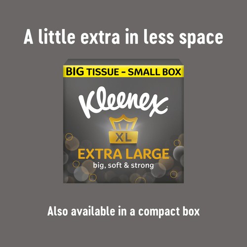 Kleenex Extra Large Facial Tissues - Twin Box thumbnail 3