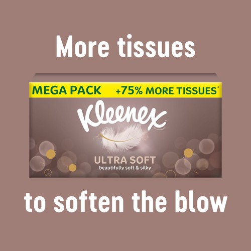 Kleenex Ultra Soft Extra Large Compact Box thumbnail 5