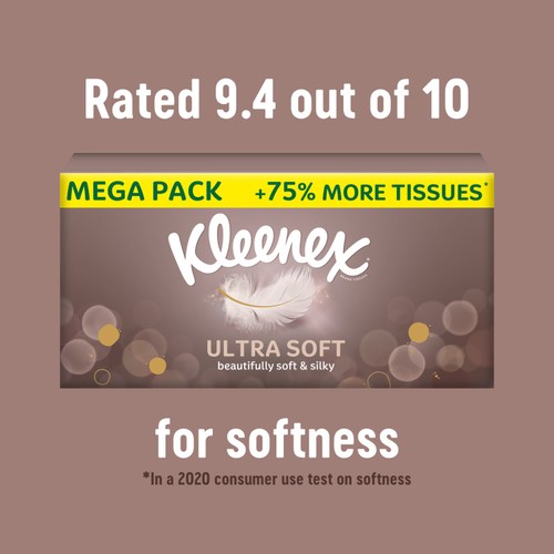 Kleenex Ultra Soft Extra Large Compact Box thumbnail 7