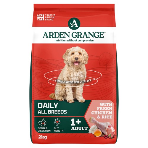 Arden Grange Adult Chicken & Rice Dry Dog Food