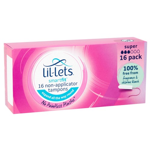 Lil-Lets Super Non-Applicator Tampons thumbnail 3