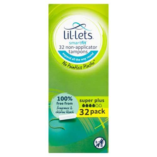 Lil-Lets Non-Applicator Tampons Super Plus thumbnail 2