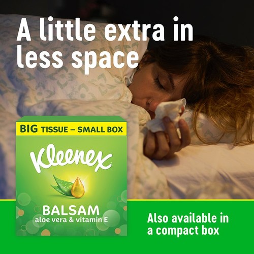Kleenex Balsam Facial Tissues - Twin Box thumbnail 6