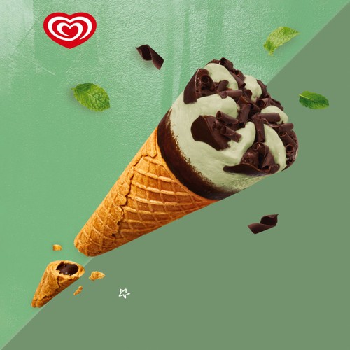 Cornetto Mint Ice Cream Cones thumbnail 2