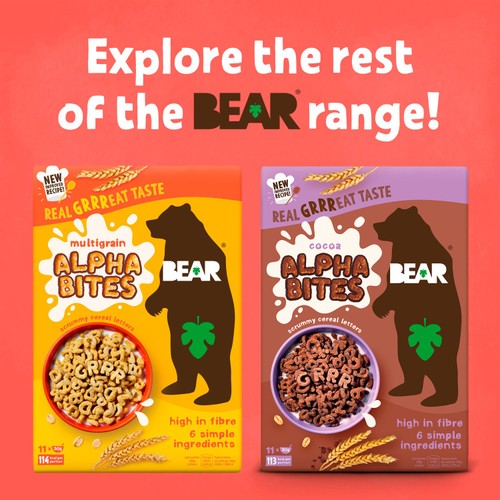 BEAR Alphabites Cocoa Cereal thumbnail 3