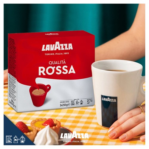 Lavazza Qualita Rossa Ground Coffee thumbnail 4